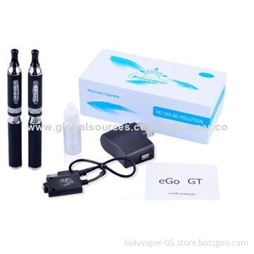 Electronic Cigarettes, eGo GT with Variable Voltage Batteries, 3.0mL Clearomizer